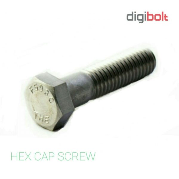 HEX CAP SCREW 18-8 STAINLESS 1 1/4-7 X 9