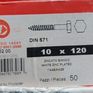 پیچ DIN 571 (10x120)