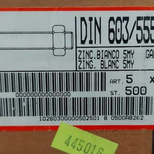 DIN 603/555 (5x25)