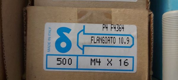 Flange 10.9 M4x16